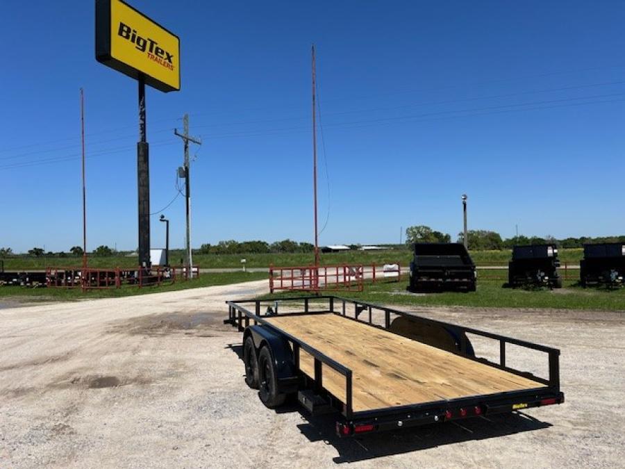 Big Tex 70PI 7K TAND SQ TU UTL 83"X18 4SIR, BLK Image 2