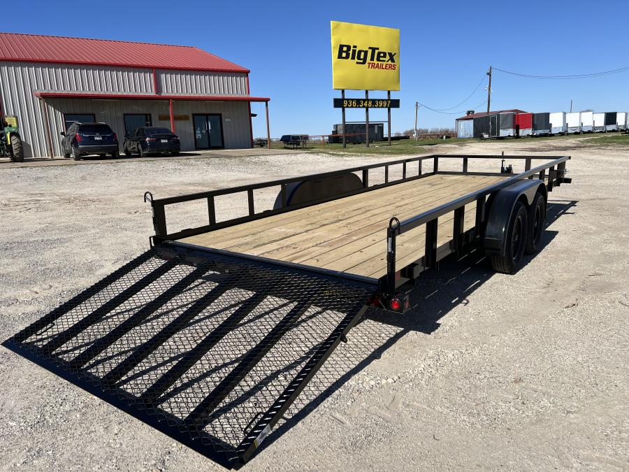 Big Tex 70PI 7K TAND SQ TU UTL 83″X20 BLK Image 3