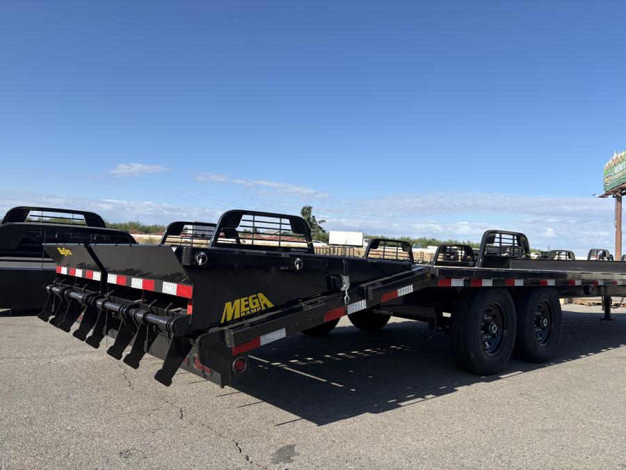 Big Tex 14PH, Pintle, 102" x 20', 15.9K, Dovetail, Mega Ramps Image 1