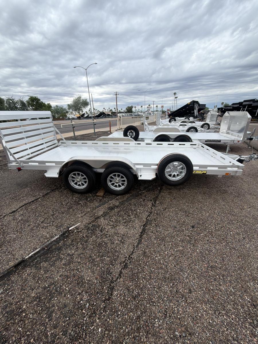 Aluma 8016 ALUMA 80″ X 16 TA ELEC BRAKE RAMP SLOTTED RAIL STD 2K RTD Image 1