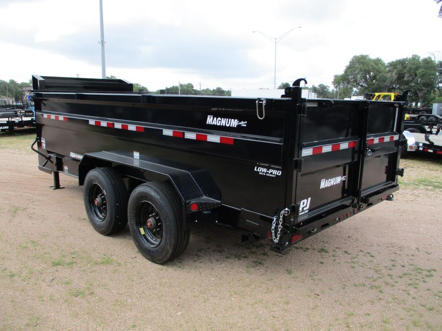 PJ DE, Dump, 16' x 83", 24k, Gooseneck Image 1