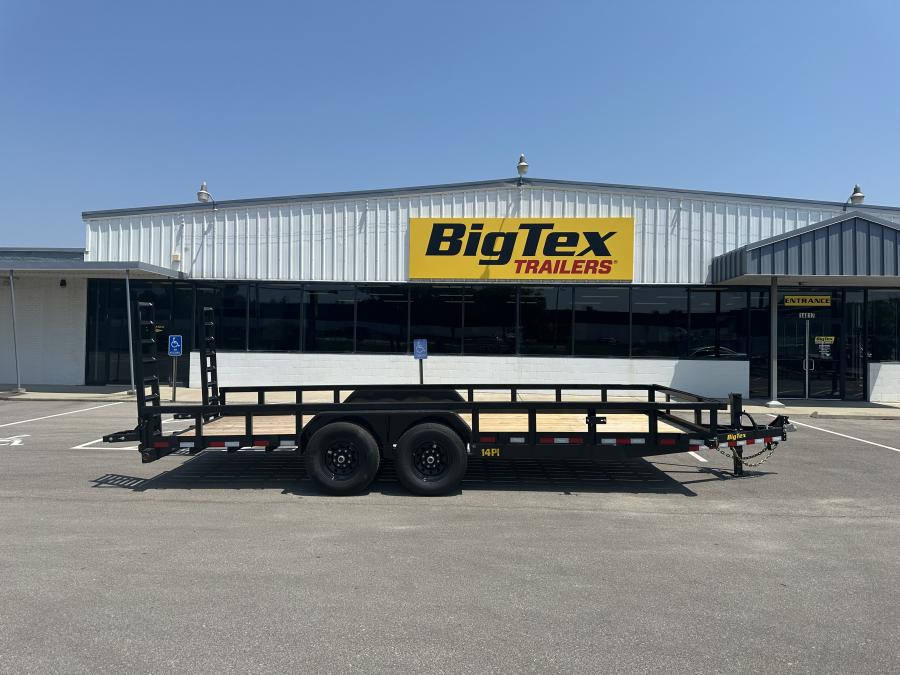 Big Tex 14PI, Utility, 83″ x 20′, 14K, 5′ Stand Up Ramps Image 0