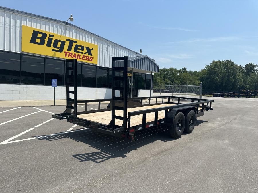 Big Tex 14PI, Utility, 83″ x 20′, 14K, 5′ Stand Up Ramps Image 1