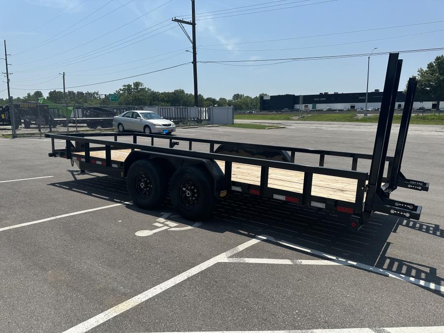 Big Tex 14PI, Utility, 83″ x 20′, 14K, 5′ Stand Up Ramps Image 2