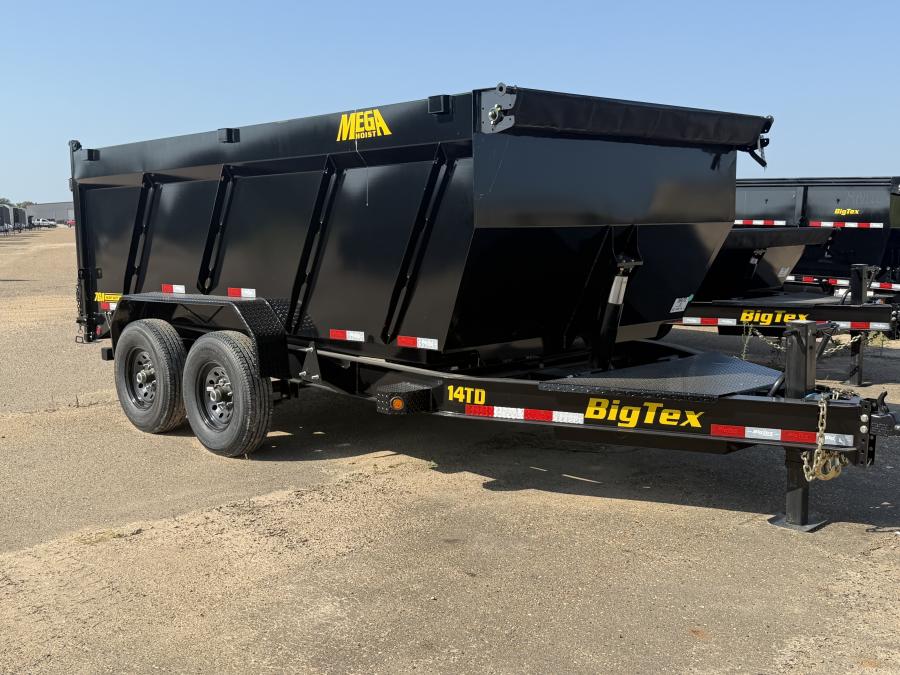 Big Tex 14TD 15.4K HD TELESCOPIC DUMP 83"x1 4 SIDES, 6SIR Image 1