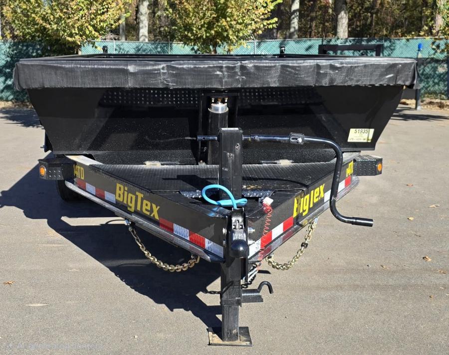 Big Tex 16TD 17.6K HD TELESCOPIC DUMP 83"X1 6SIR, BLACK Image 3