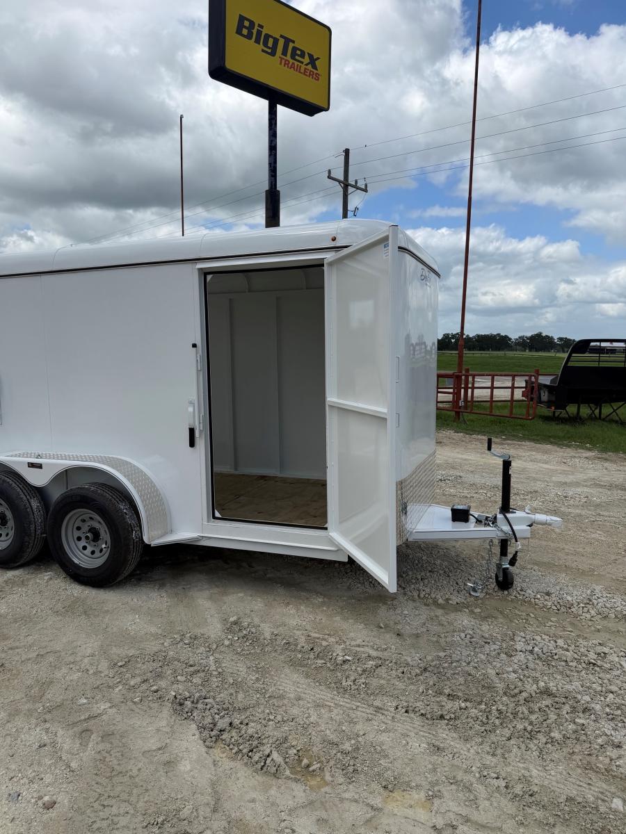 12 X 6 X 6.6 BUMPER PULL STEEL CARGO TRAILER BY DELTA MFG Image 7