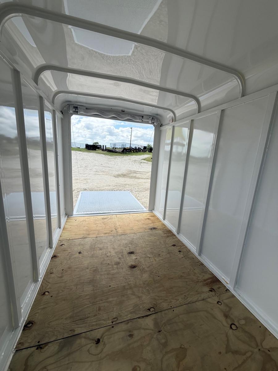 12 X 6 X 6.6 BUMPER PULL STEEL CARGO TRAILER BY DELTA MFG Image 8