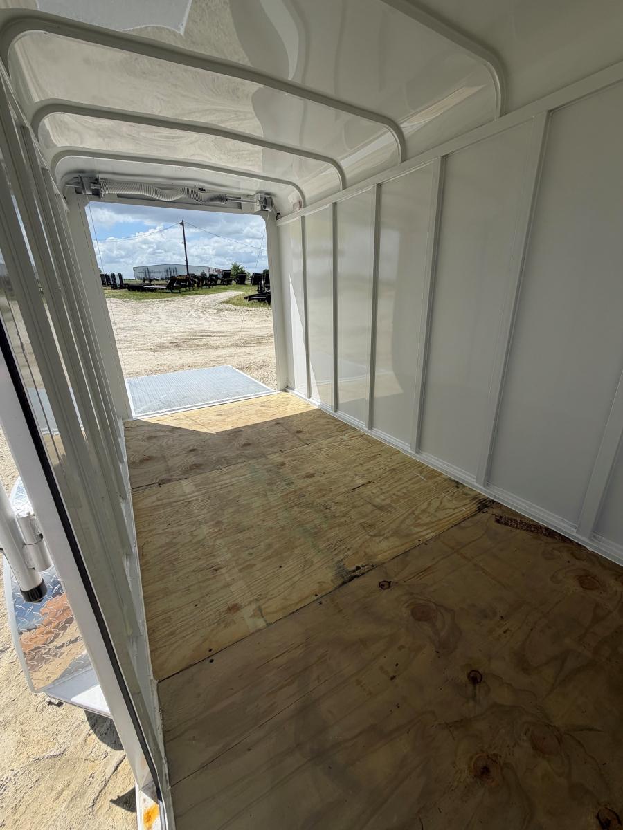 14 x 6 x 6.6 BUMPER PULL STEEL CARGO TRAILER BY DELTA MFG Image 8