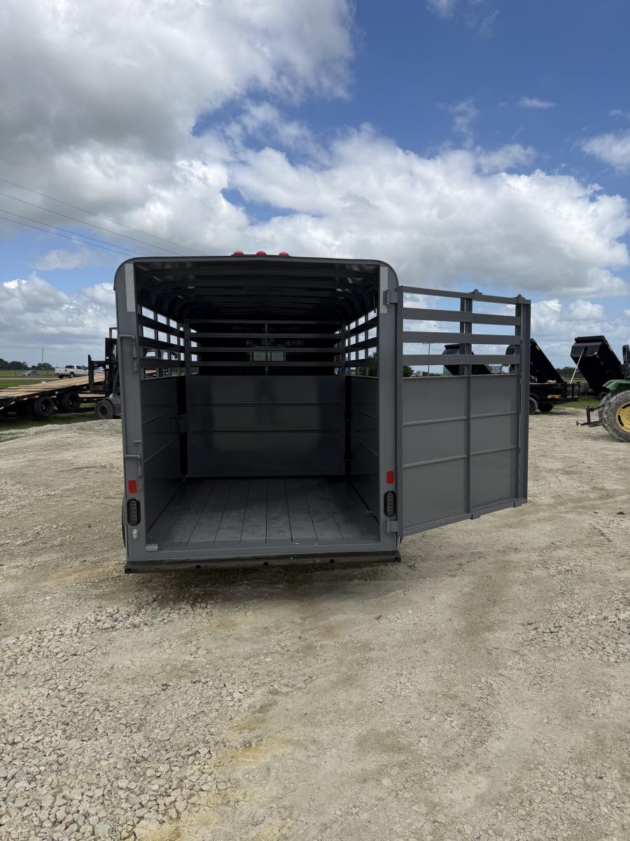 16 X 6 X 6.6 LIVESTOCK TRAILER BY DELTA MFG Image 10