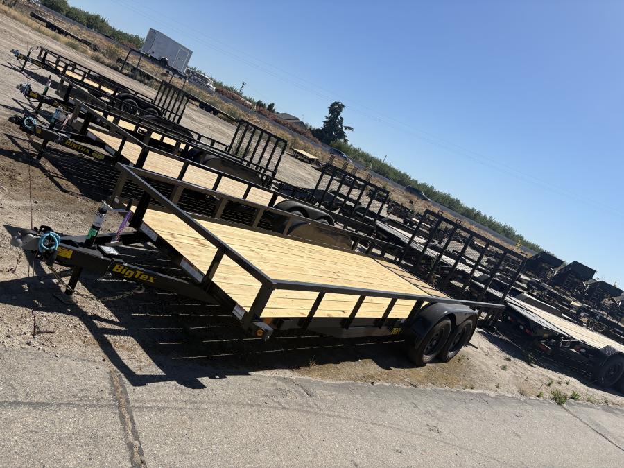 Big Tex 70PI 7K TAND SQ TU UTL 83"X20 BLK Image 0