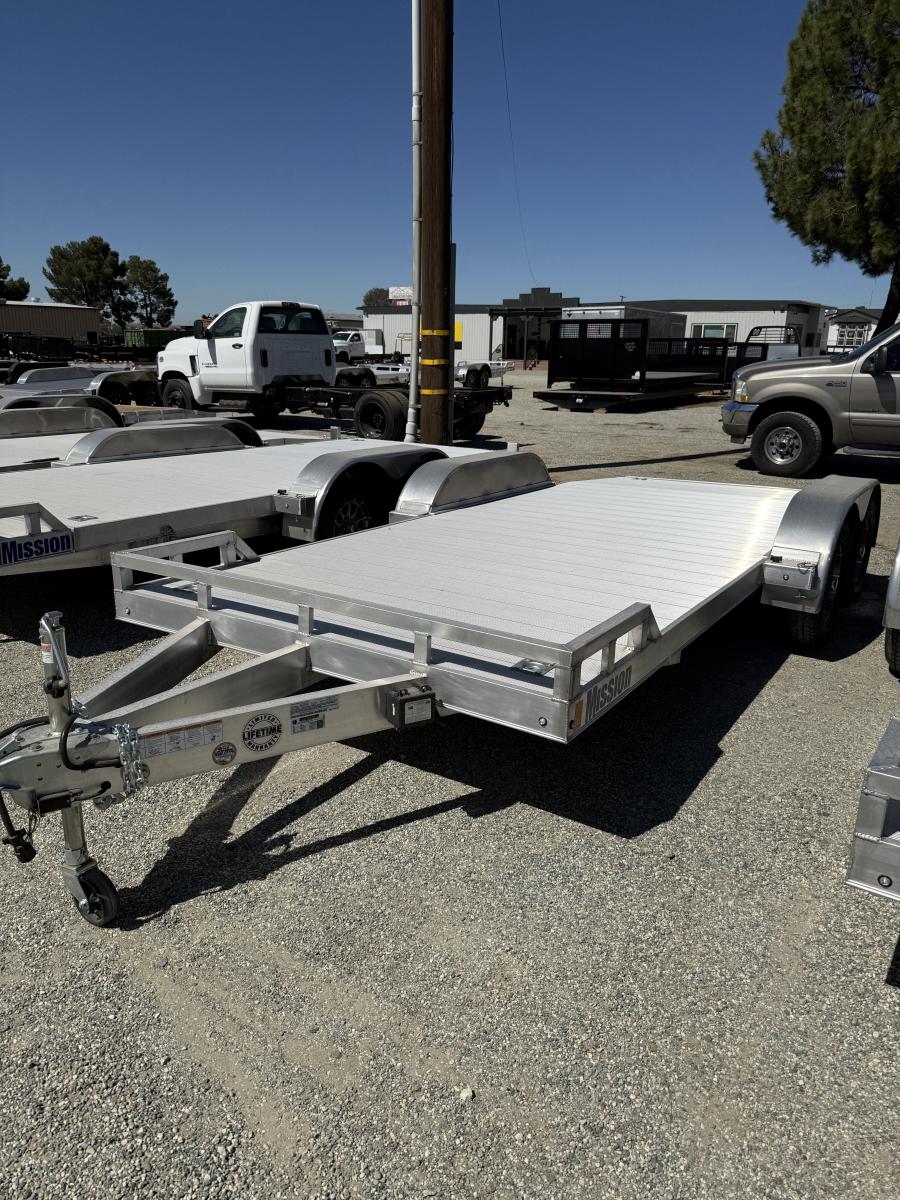MOCH 8 X 18 OPEN CAR HAULER TRAILER BY MISSION Image 0