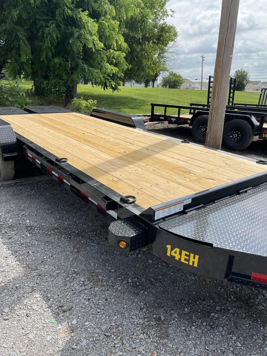 Big Tex 14EH, Equipment, 83" x 20', 15.4K, Dovetail, Mega Ramps, X-Series Image 3