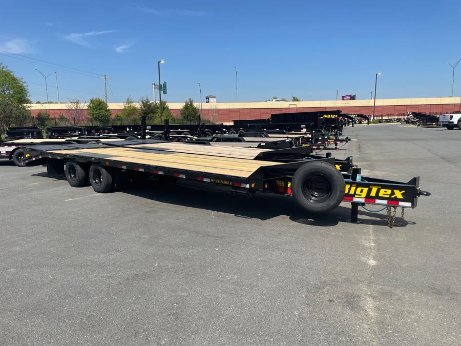 Big Tex 22PH, Pintle, 102″ x 20′, 23.9K, Dovetail, Mega Ramps Image 0