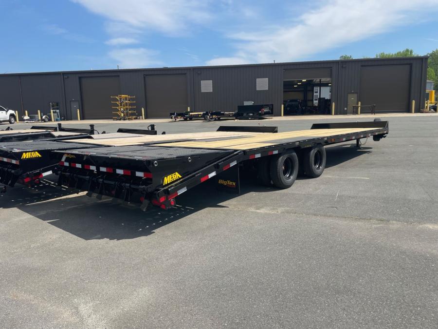 Big Tex 22PH, Pintle, 102″ x 20′, 23.9K, Dovetail, Mega Ramps Image 0