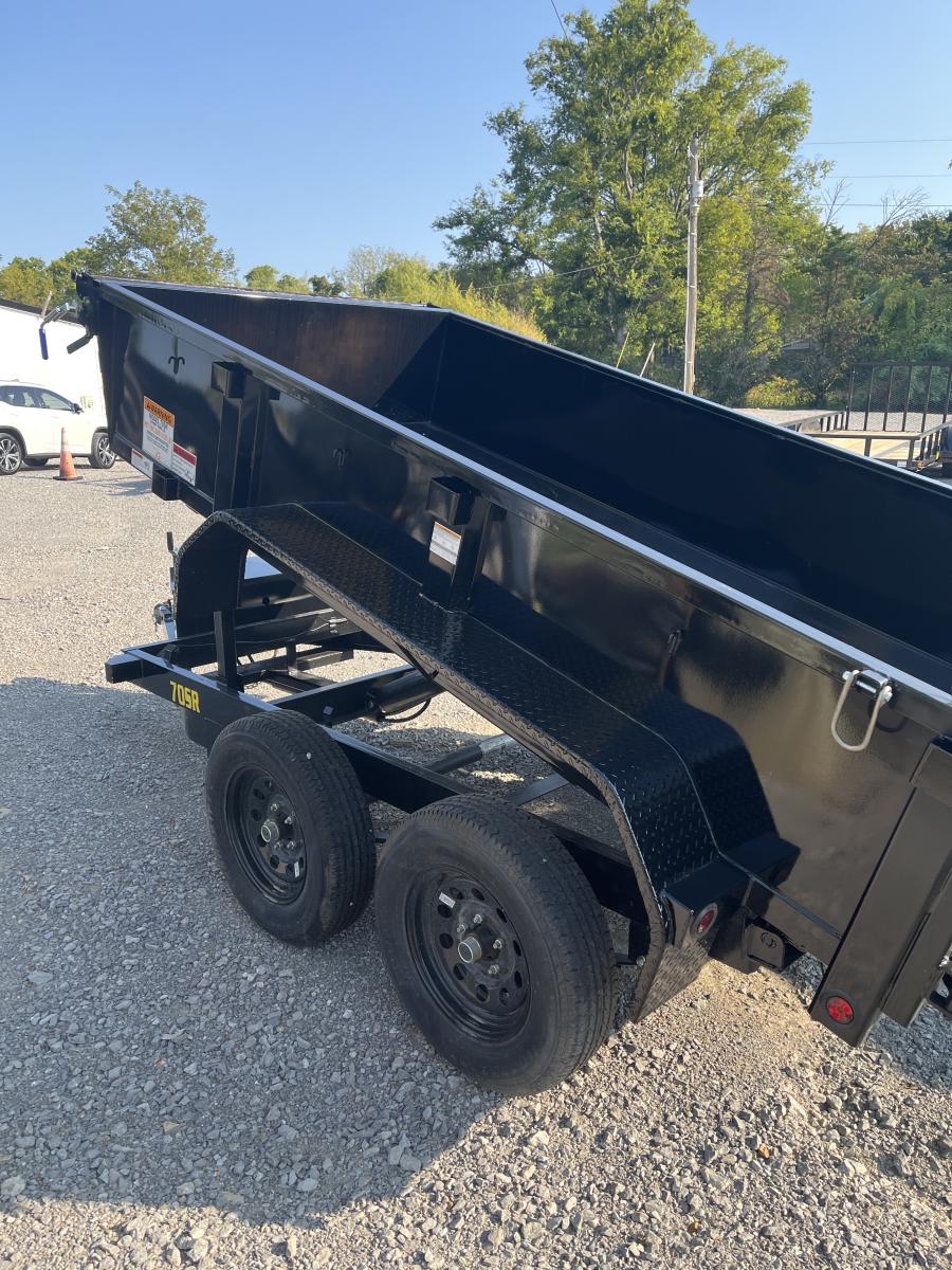 Big Tex 70SR, Dump, 60" x 10', 7K, Double Rear Doors Image 2
