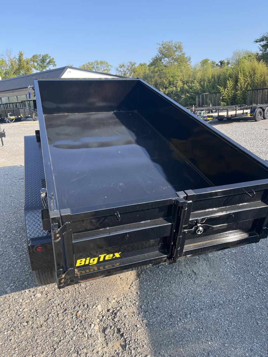 Big Tex 70SR, Dump, 60" x 10', 7K, Double Rear Doors Image 3