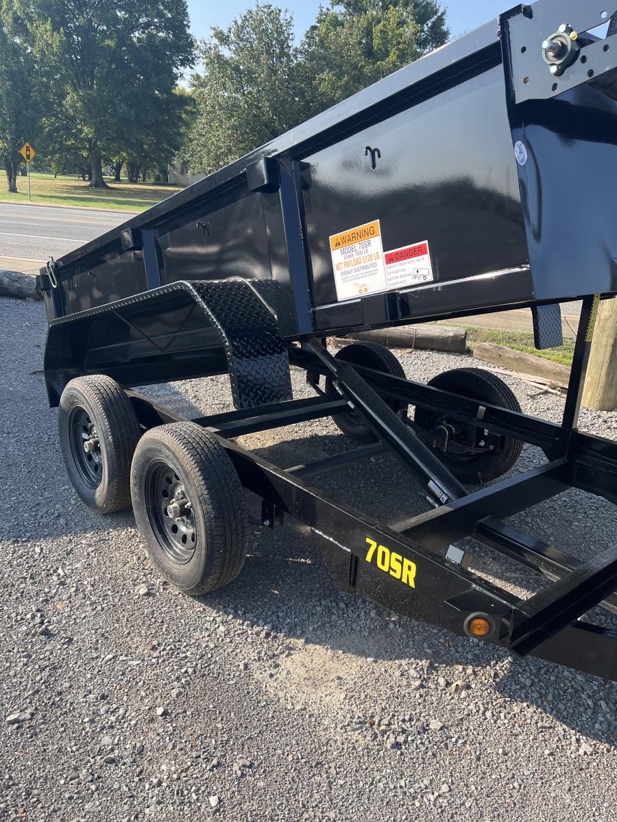 Big Tex 70SR, Dump, 60" x 10', 7K, Double Rear Doors Image 4