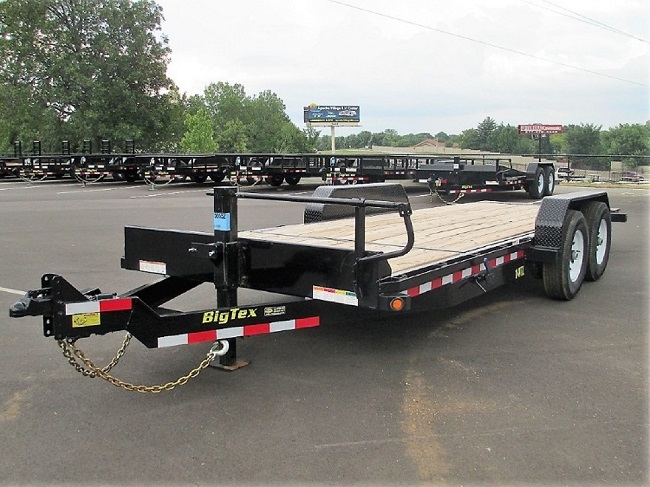 2022 Big Tex 14TL 83" x 20 (16 + 4) Heavy Duty Tilt Bed Trailer
