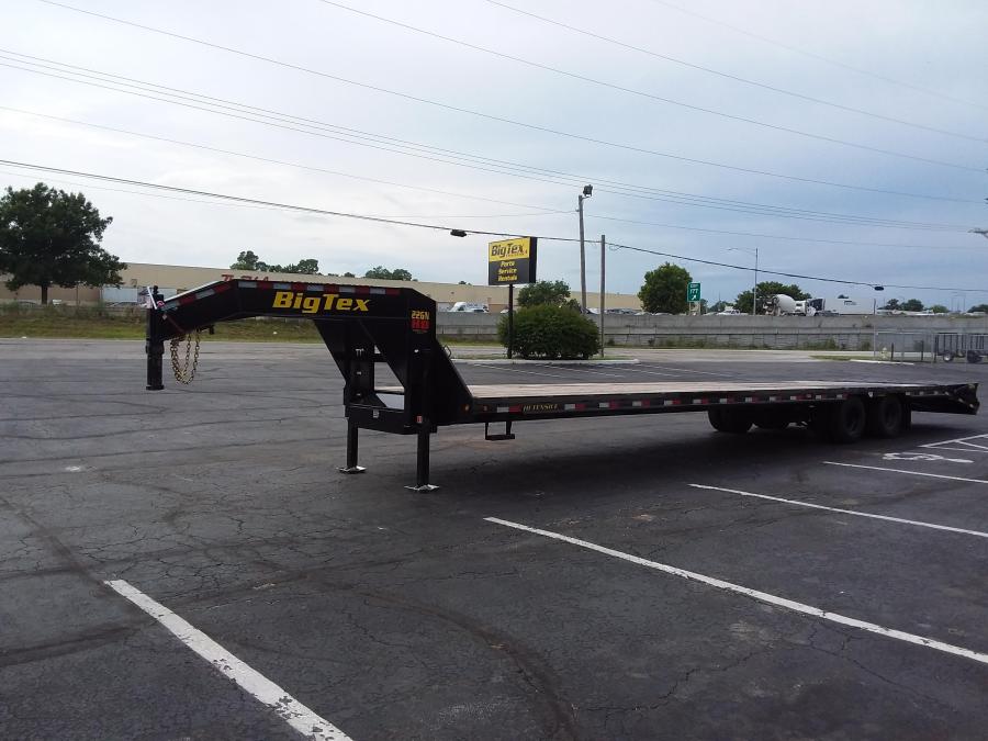 Big Tex 22GN, Gooseneck, 102″ x 30′, 23.9K, Dovetail, Mega Ramps Image 0