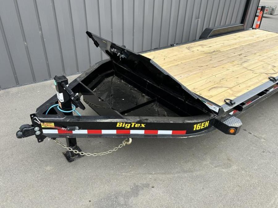 Big Tex 16EH, Equipment, 83″ X 22′, 17.5K, Dovetail, Mega Ramps, X-Series Image 1