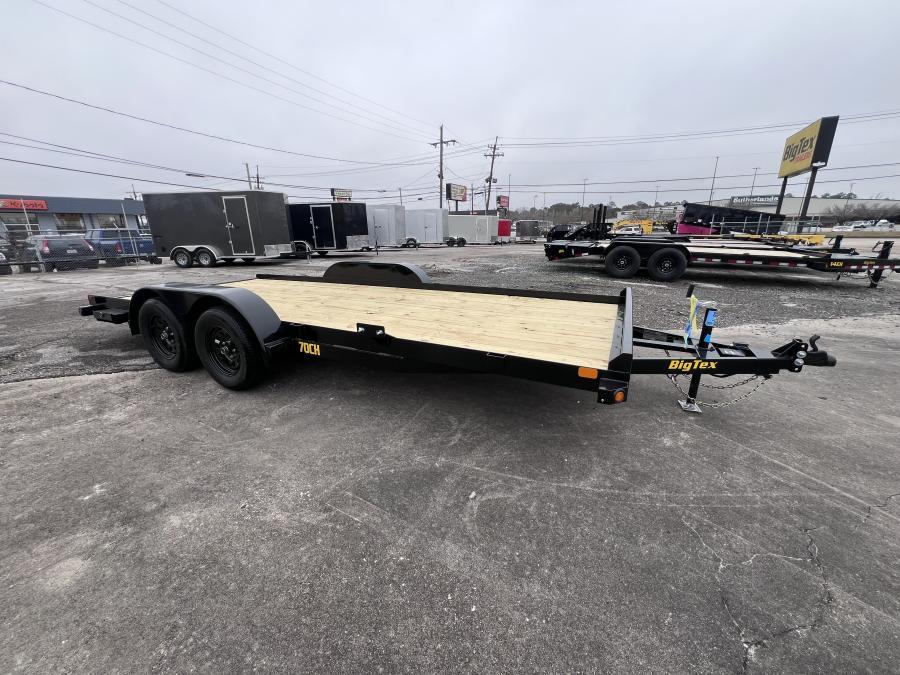 Big Tex 70CH, Car Hauler, 83" x 20', 7K, Dovetail Image 1