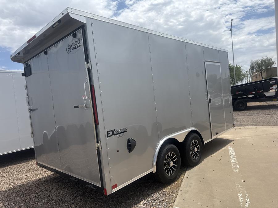 KC-S 8.5X16 FLAT TOP RD SILVER 10K VNOSE ENCLOSED Image 1