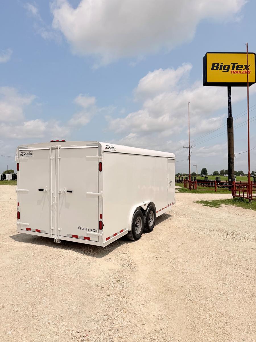 20 x 8 x 6.6 CARGO TRAILER BY DELTA MFG Image 3