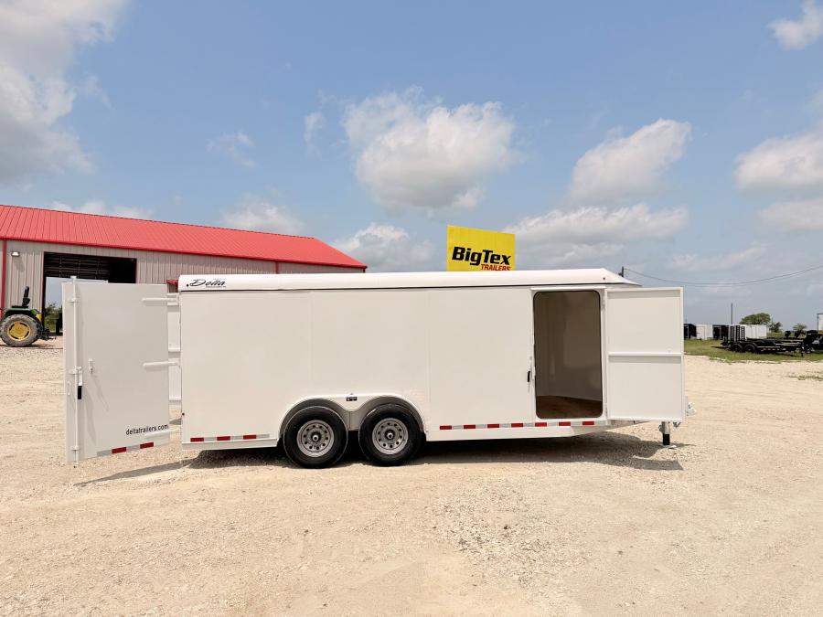 20 x 8 x 6.6 CARGO TRAILER BY DELTA MFG Image 5