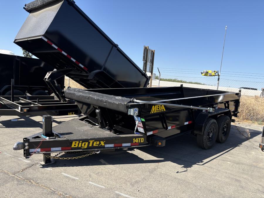 Big Tex 14TD 15.4K HD TELE DUMP 83"X16 6SIR, X-SERIES PKG, BLK Image 0