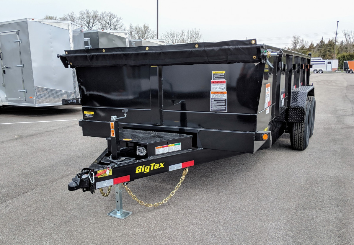 2o22 Big Tex 14LX 14K TANDEM LP BP DUMP 7X16 POWER UP & DN