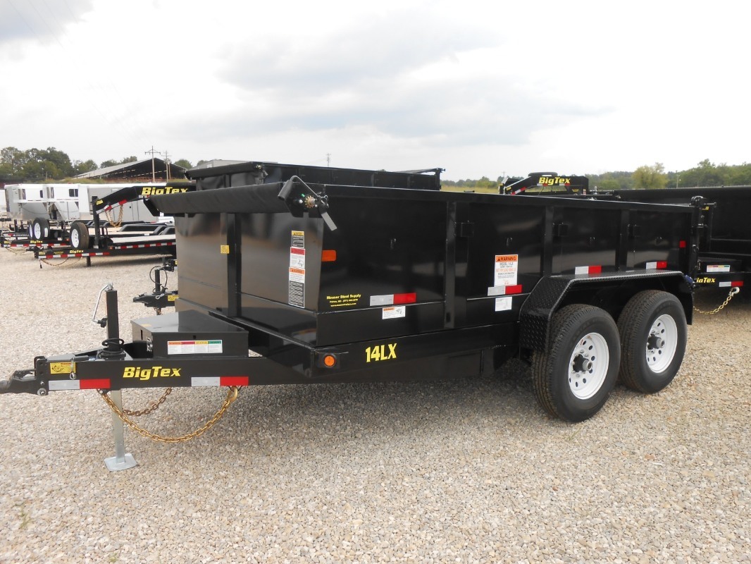 2022 Big Tex 14LX 14K TANDEM LP BP DUMP 7X16 POWER UP & DN