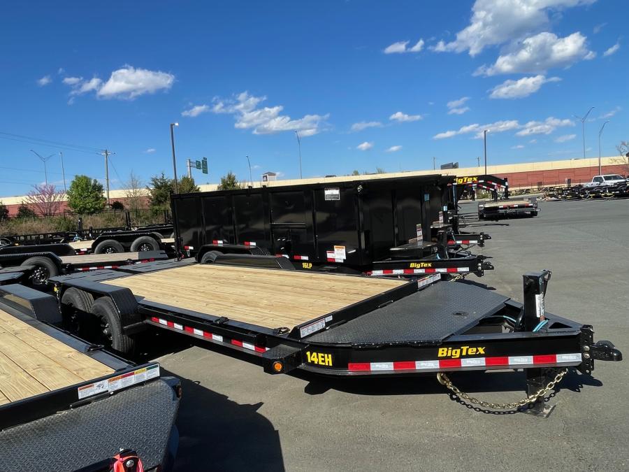 Big Tex 14EH, Equipment, 83" x 20', 15.4K, Dovetail, Mega Ramps, X-Series Image 0