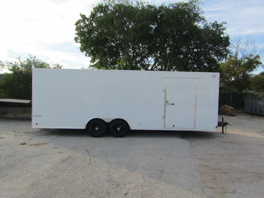 VHW8 85X24 ENCLOSED RAMP DOOR WHITE Image 3