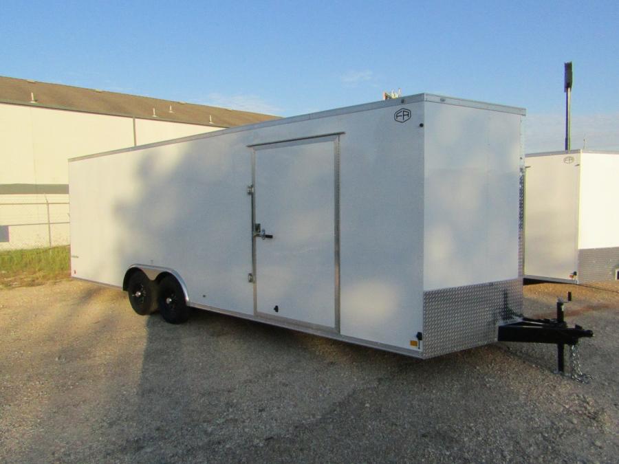 VHW8 85X24 ENCLOSED RAMP DOOR WHITE Image 6