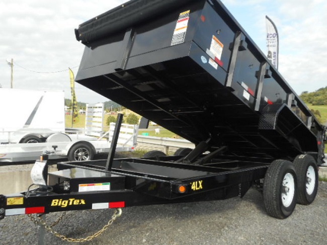 2022 ig Tex 14LX 14,000#,TA,LX DUMP,(83 x 14) 7 Ramps, Combo Gate,LED,P-DN