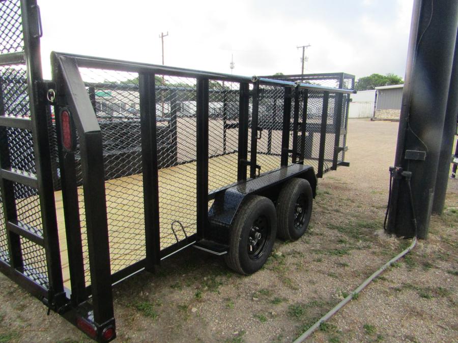 83X1 83"x16 LANDSCAPE TRAILER W/ 5 ROCKING R Image 2