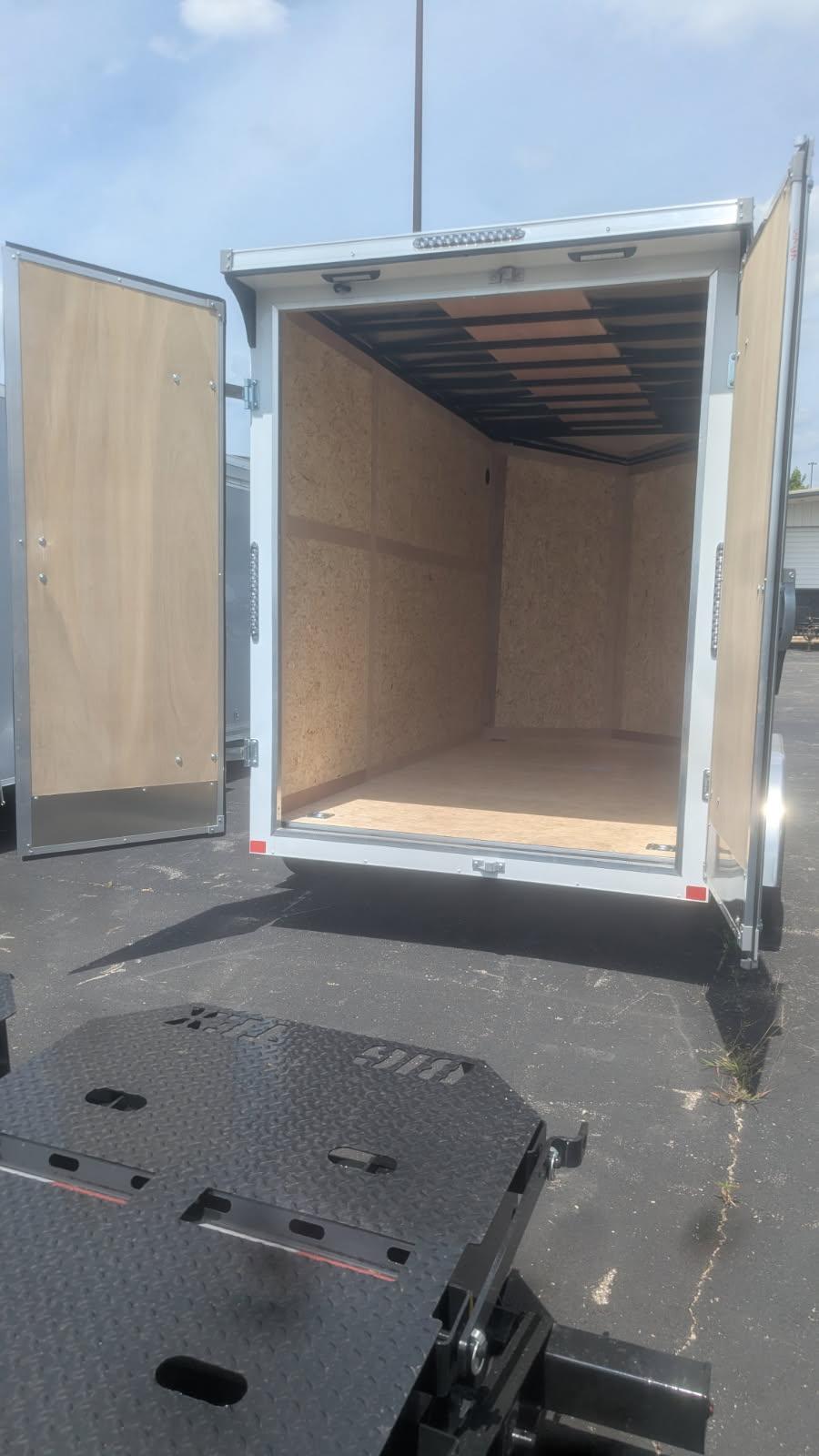 RDLX RDLX 7 X 14 TA FLAT TOP WEDGE ENCLOSED TRAILER BY RC Image 3