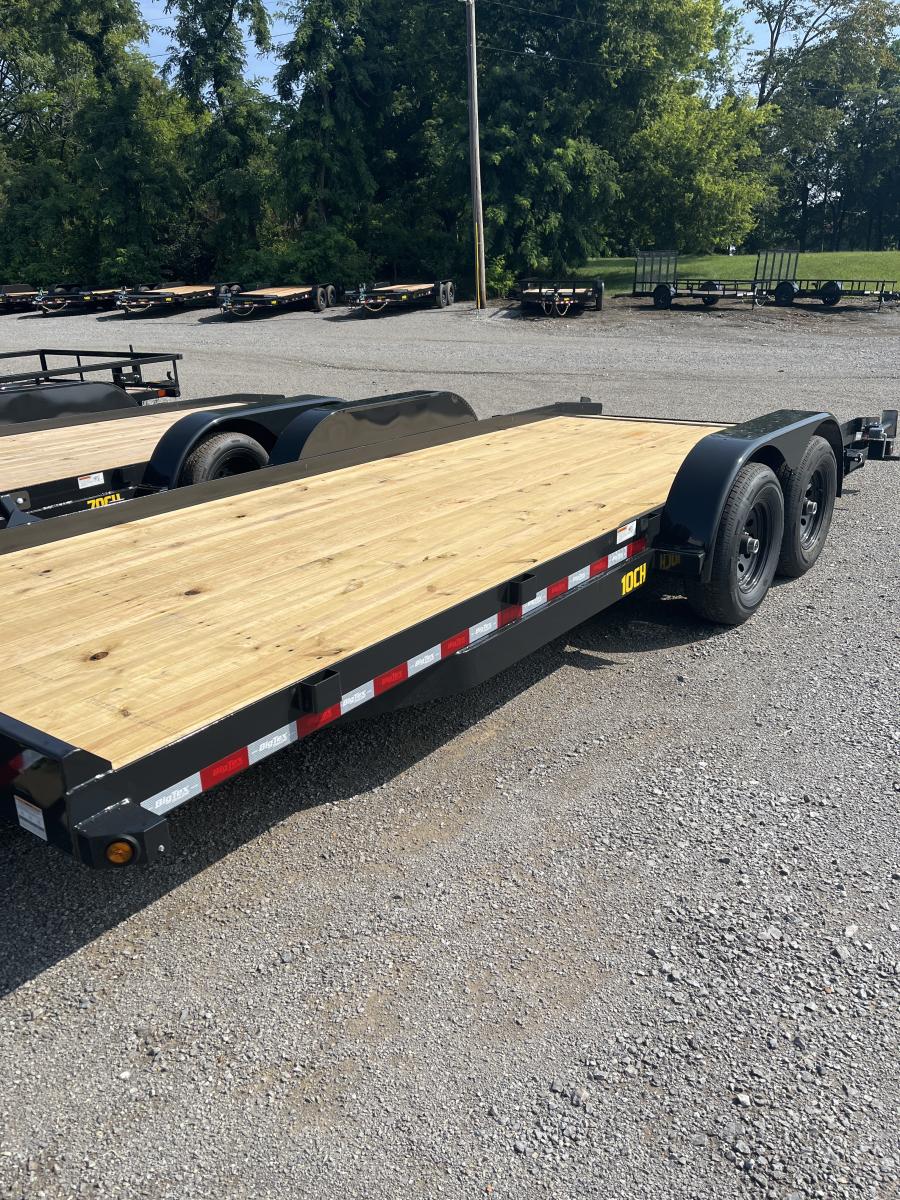 Big Tex 10CH, Car Hauler, 83" x 20', 9.9K, Dovetail Image 1