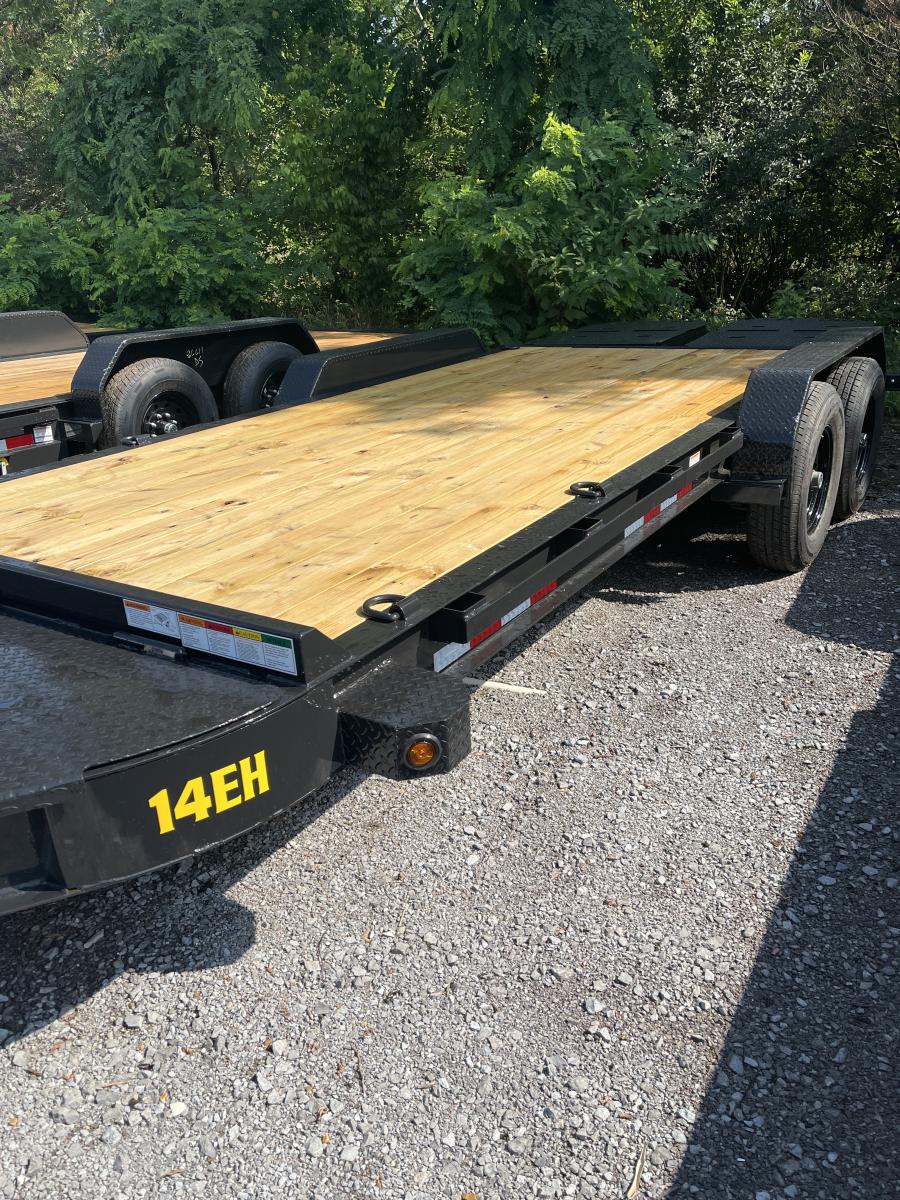 Big Tex 14EH, Equipment, 83" x 18', 15.4K, Dovetail, Mega Ramps, X-Series Image 1