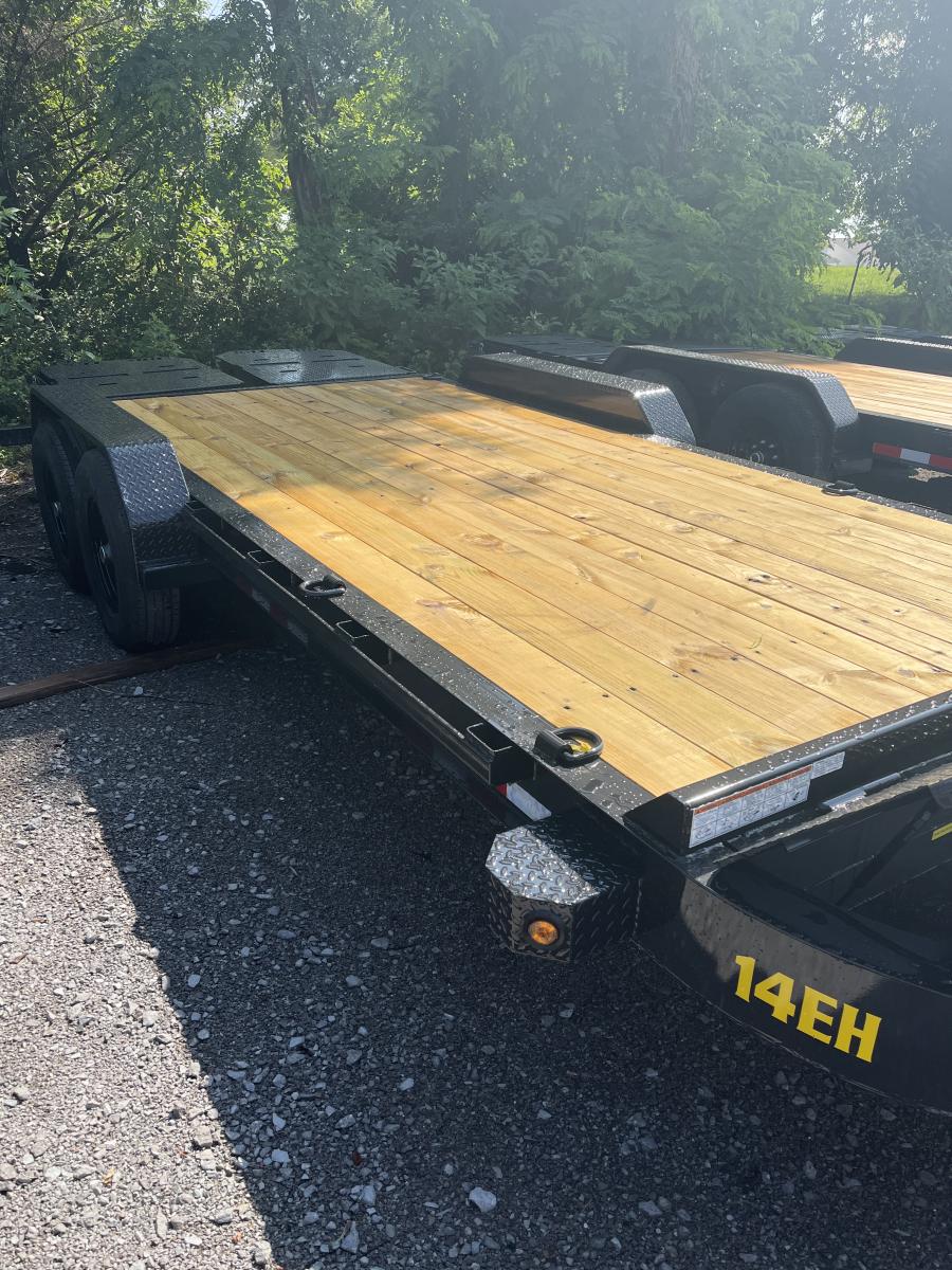 Big Tex 14EH, Equipment, 83" x 18', 15.4K, Dovetail, Mega Ramps, X-Series Image 3