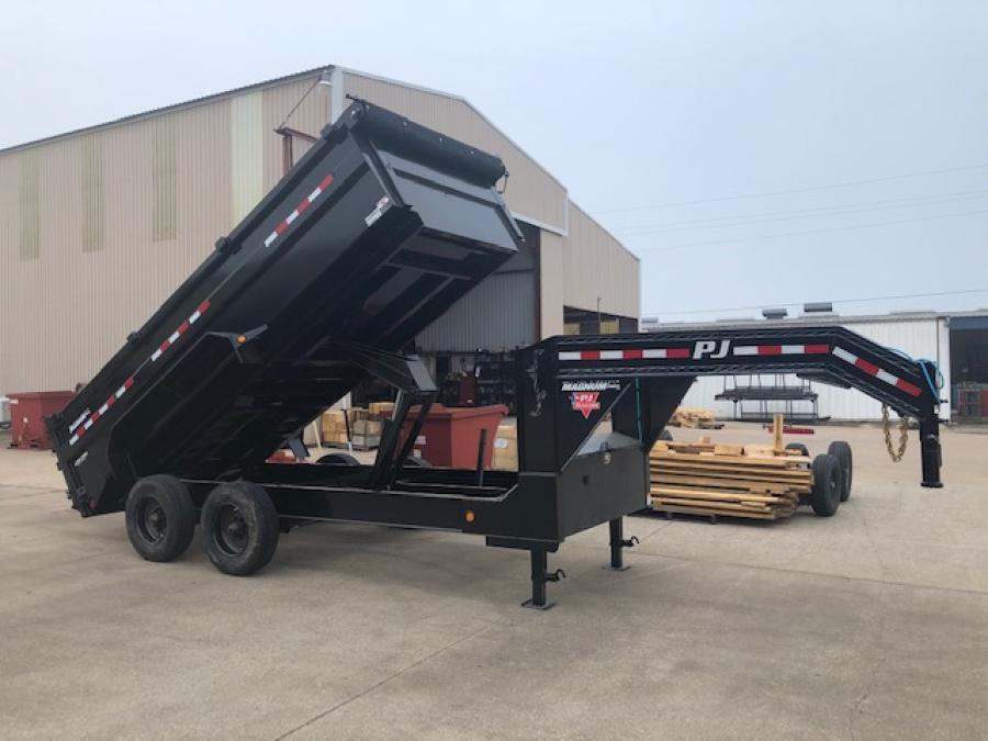 PJ DE, Dump, 16' x 83", 24k, Gooseneck Image 0