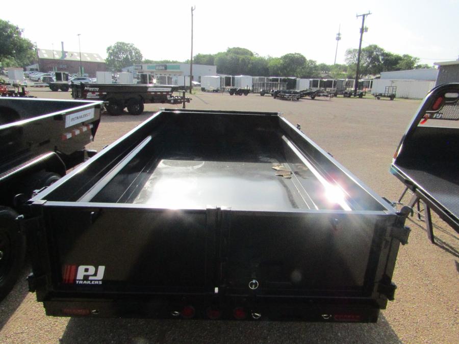 PJ D3, Dump, 12' x 72", 9.9k, Slide in Ramps Image 2