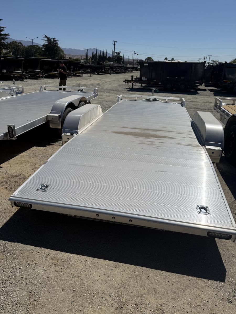 MOCH 8X20 OPEN CAR HAULER TRAILER BY MISSION Image 2