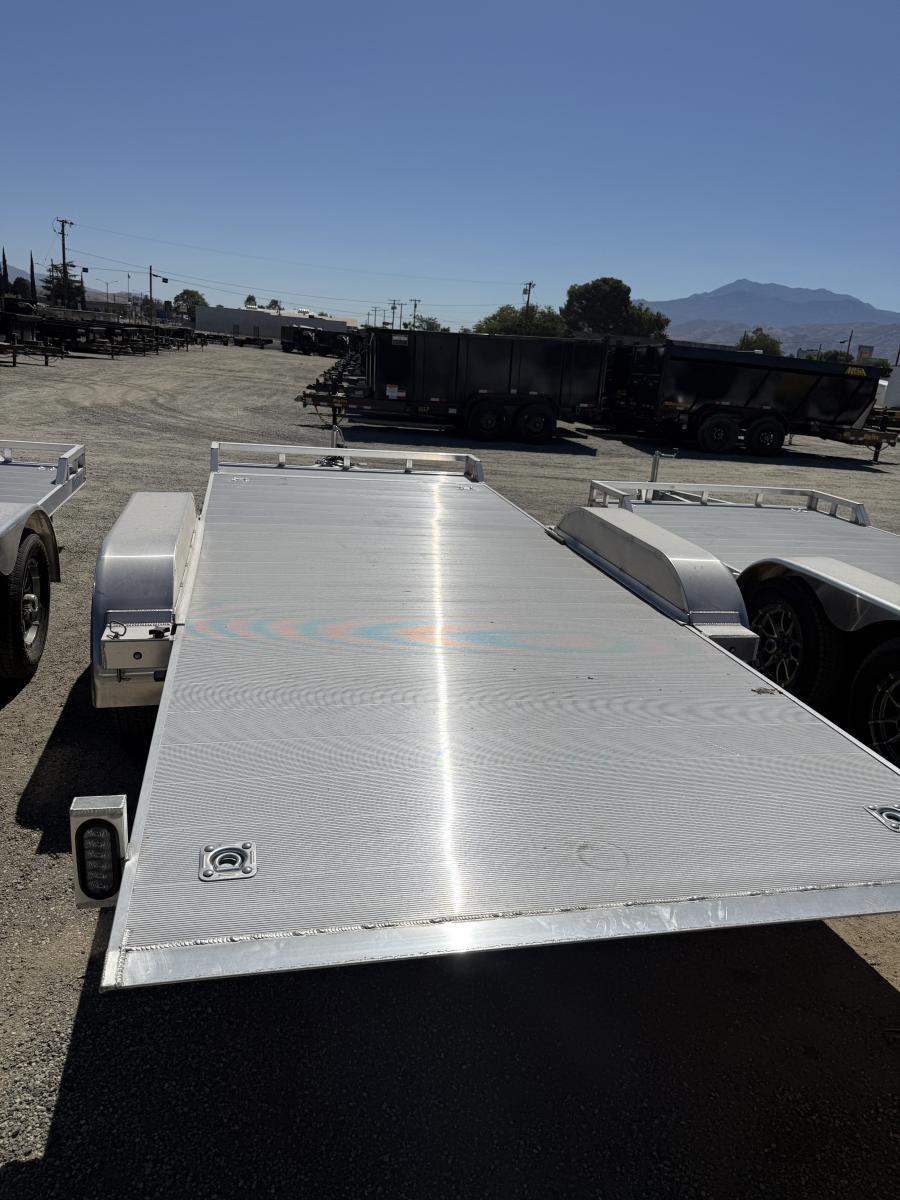 MOCH 8X20 TILTING OPEN CAR HAULER TRAILER BY MISSION Image 1
