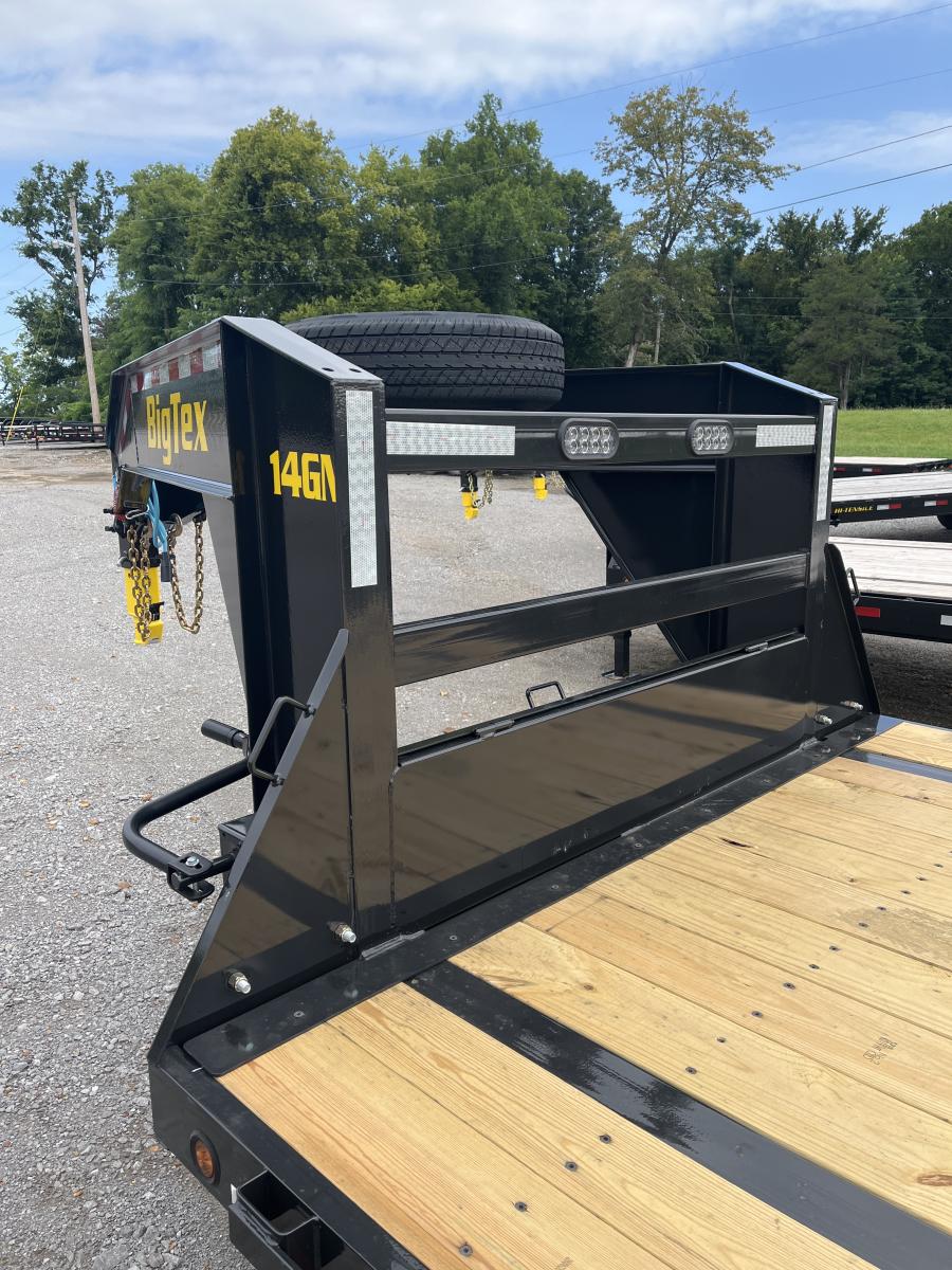 Big Tex 14GN, Gooseneck, 102" x 30', 15.9K, Dovetail, Mega Ramps Image 2