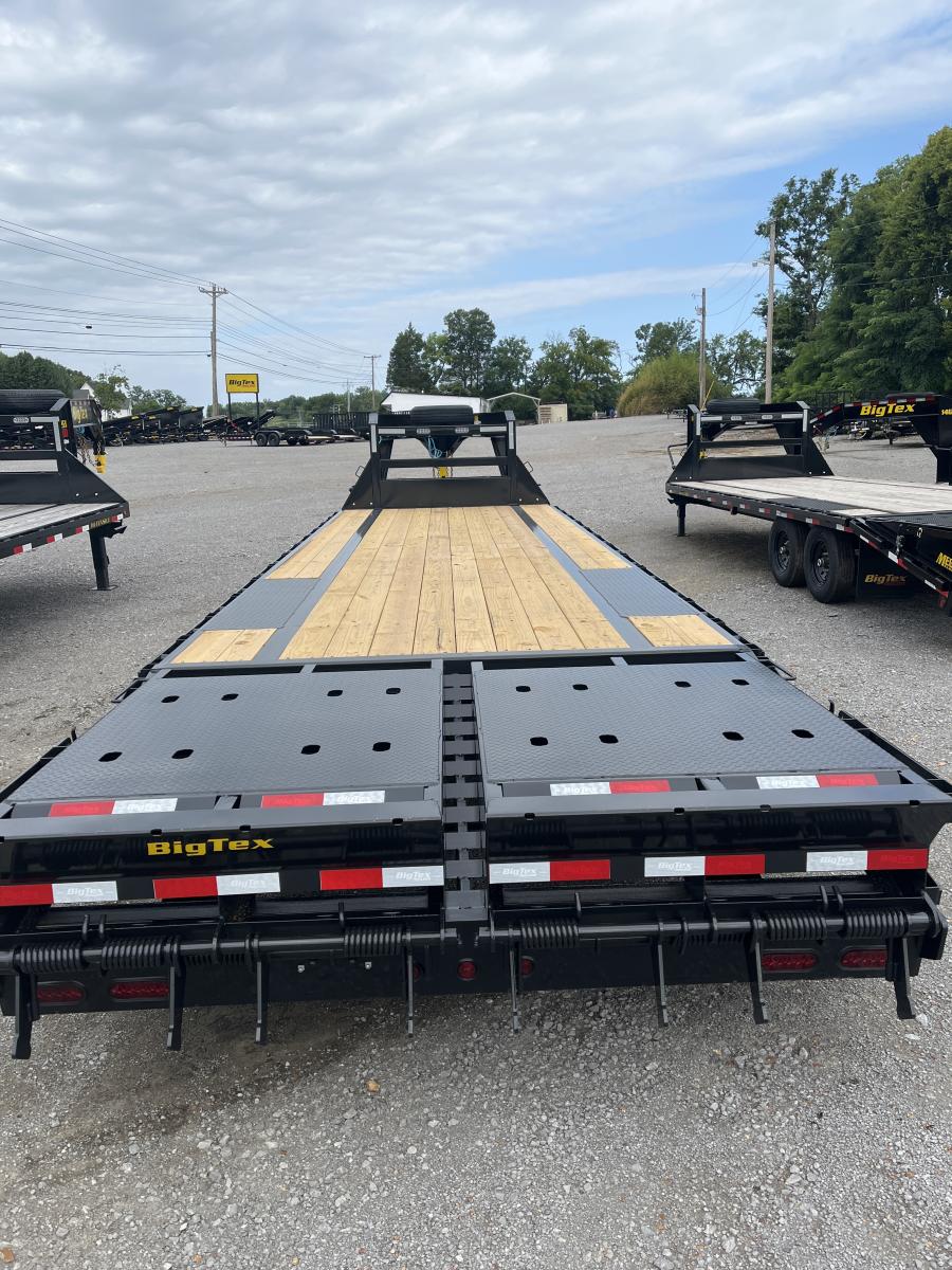 Big Tex 14GN, Gooseneck, 102" x 30', 15.9K, Dovetail, Mega Ramps Image 5