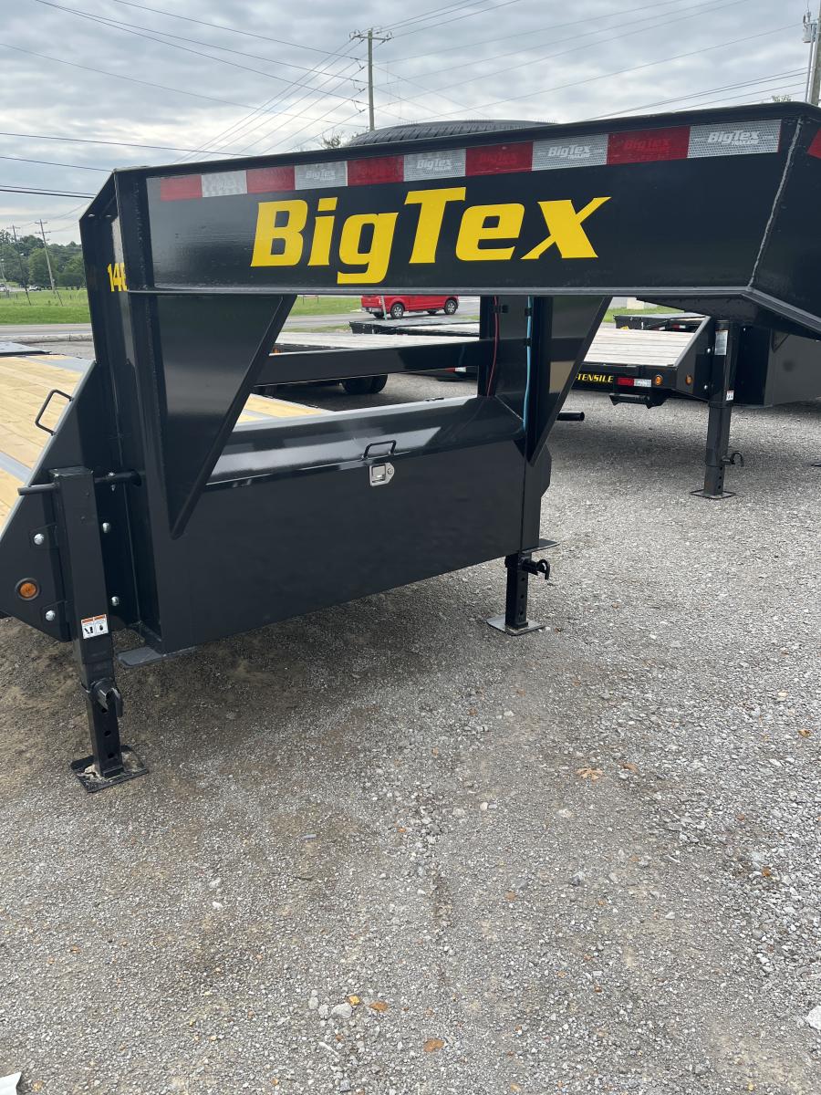 Big Tex 14GN, Gooseneck, 102" x 30', 15.9K, Dovetail, Mega Ramps Image 7