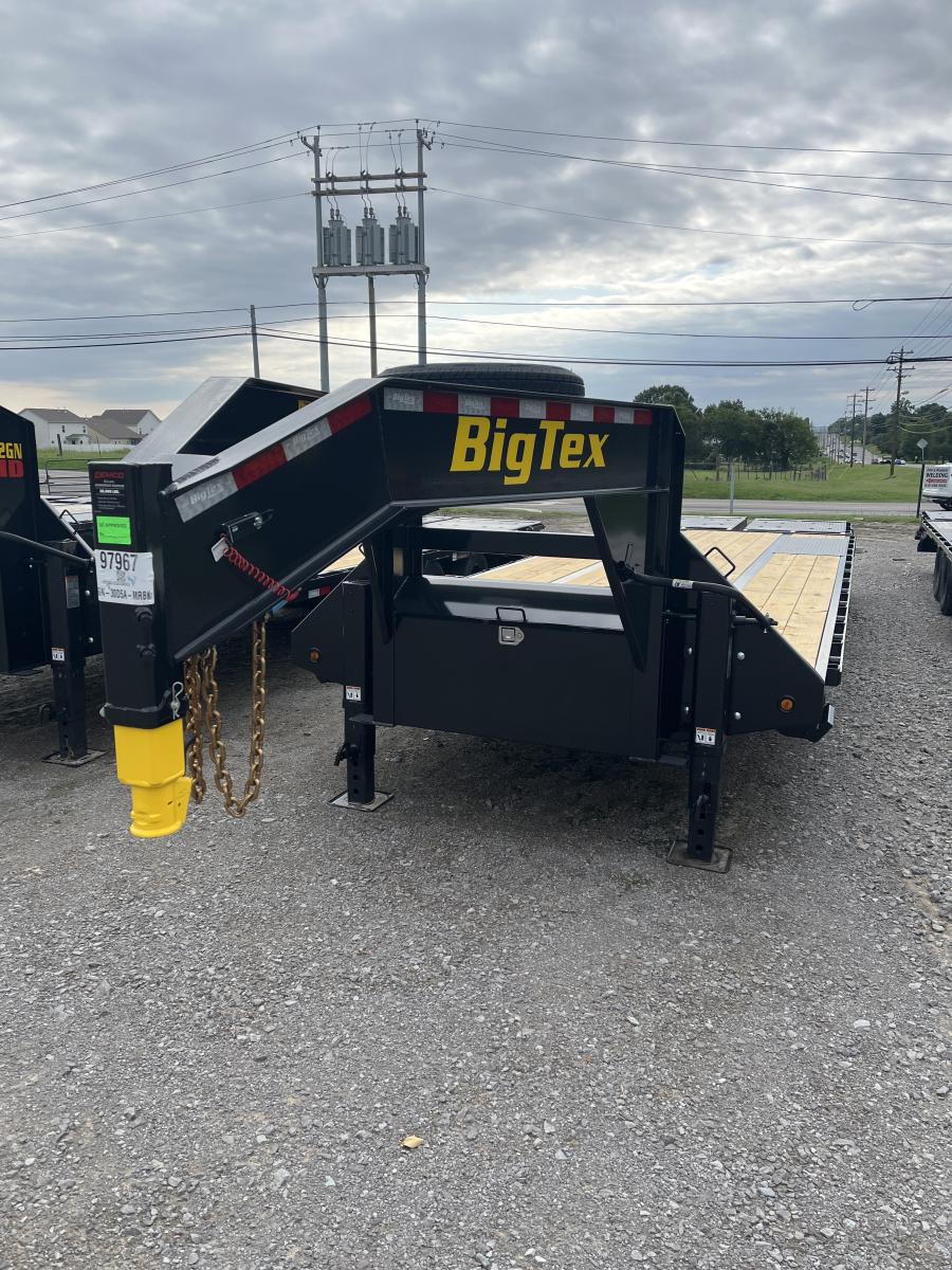 Big Tex 25GN, Gooseneck, 102" x 30', 25.9K, Dovetail, Mega Ramps Image 0