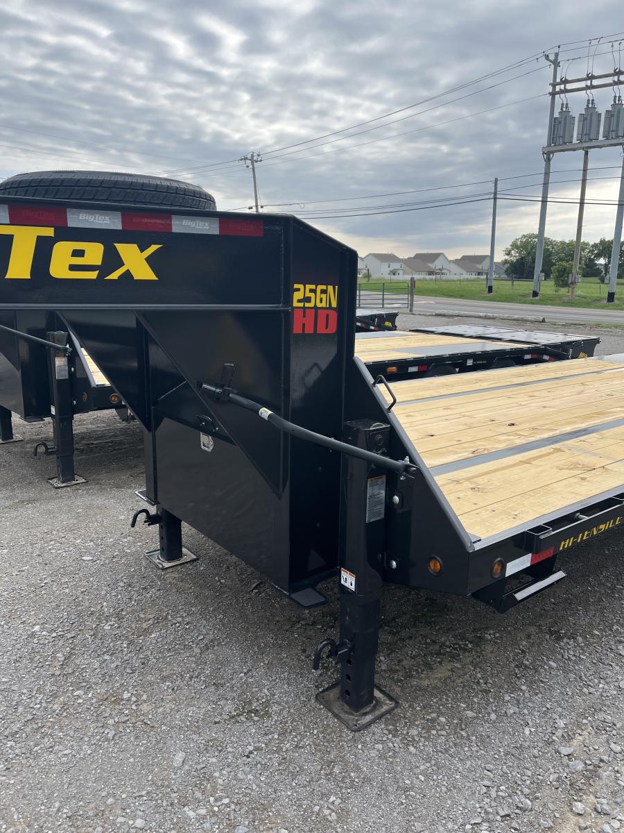 Big Tex 25GN, Gooseneck, 102" x 30', 25.9K, Dovetail, Mega Ramps Image 1